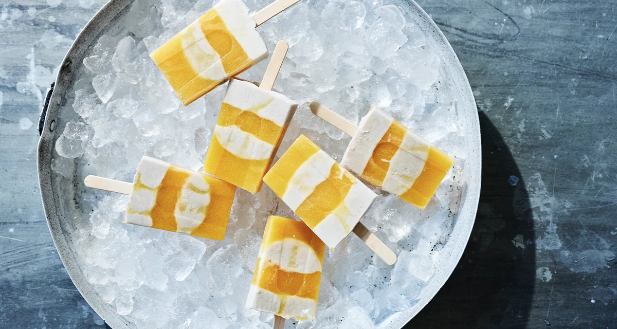 Rooibos, Mango & Coconut Ice Blocks