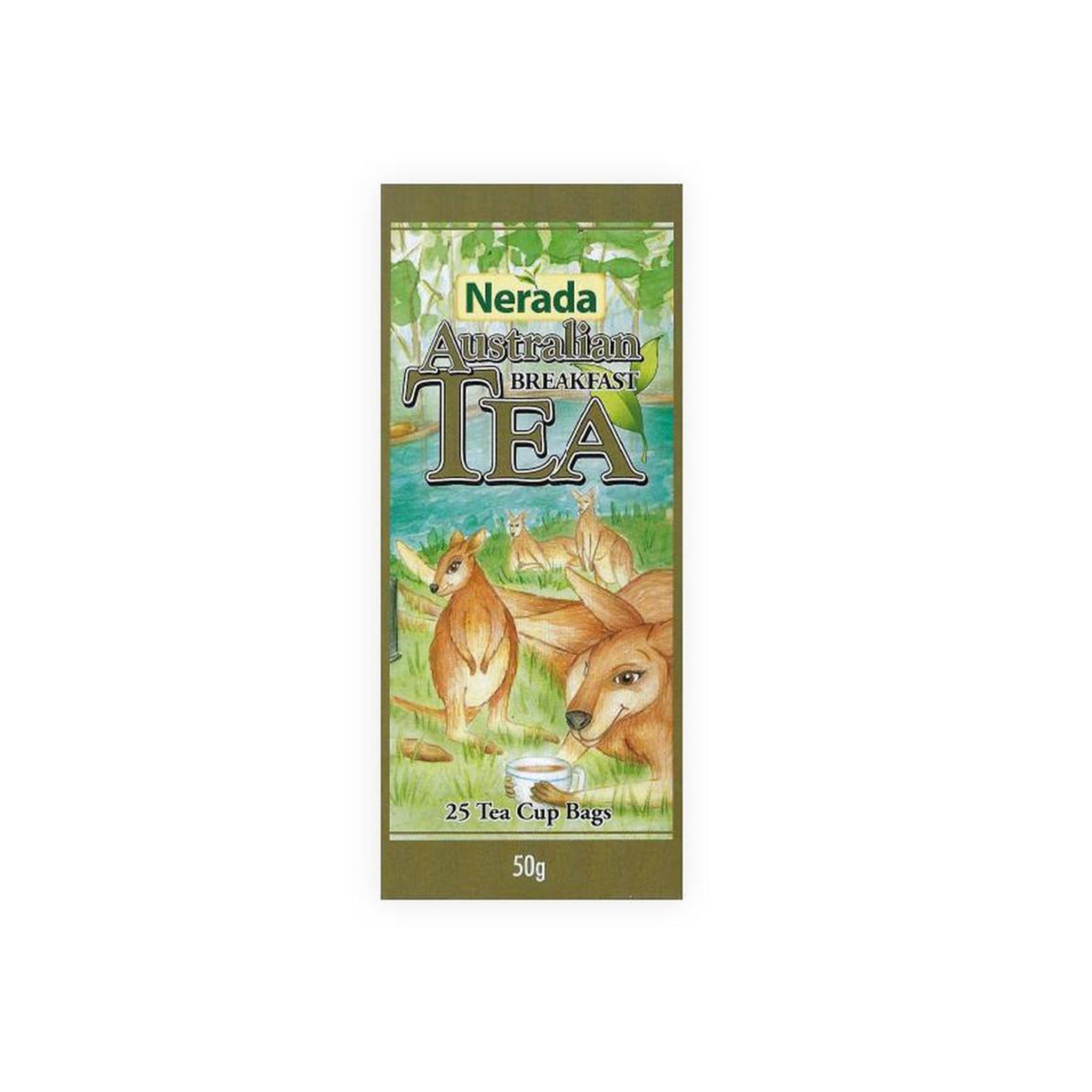 Australian Kangaroo Themed Breakfast Black Tea 25 Pack