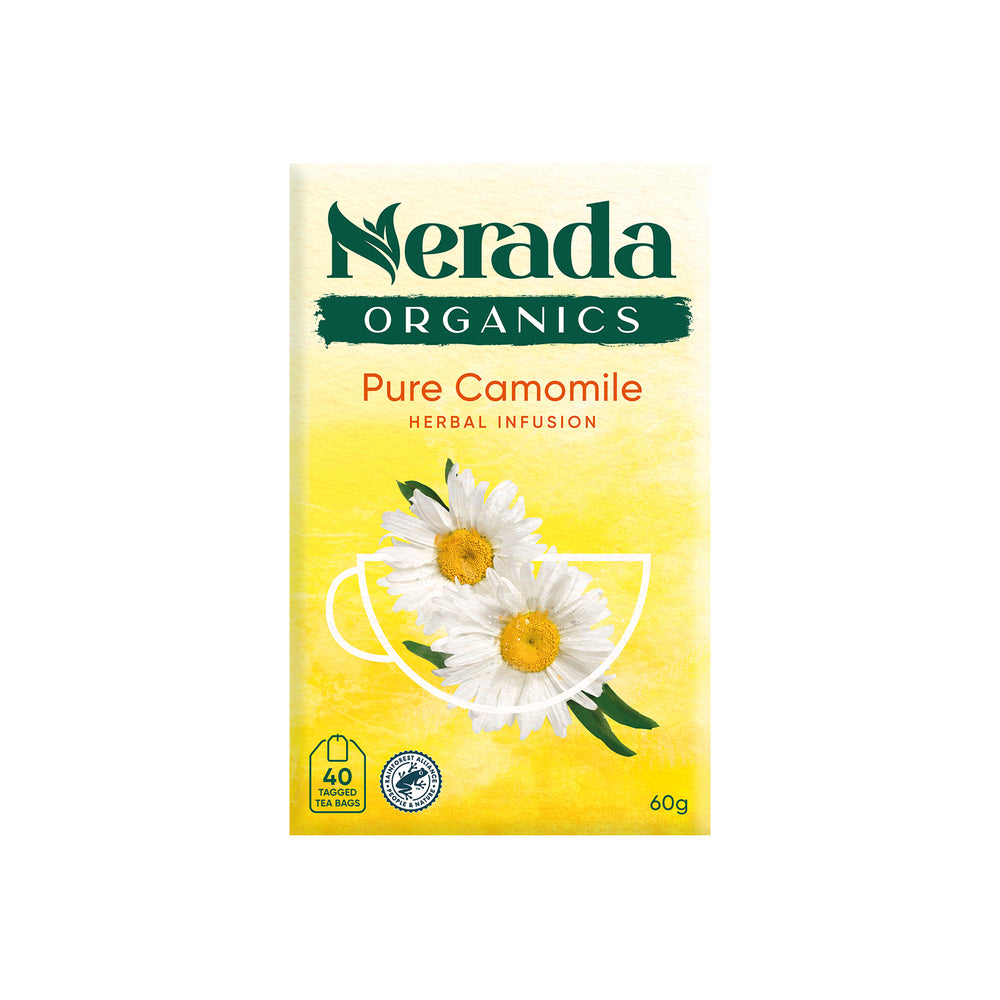 Pure Organic Camomile Tea Bags 40 pack