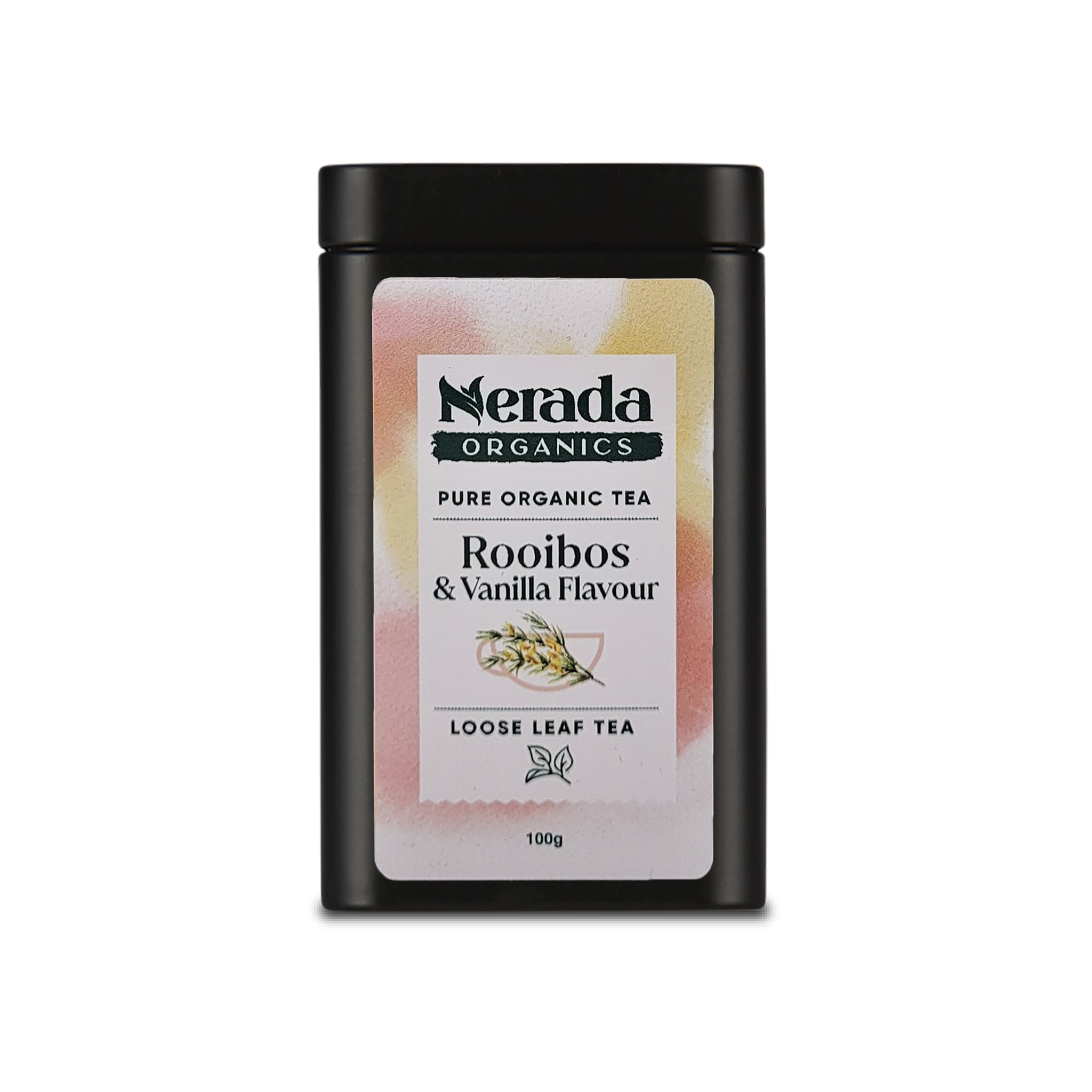 Rooibos & Vanilla Loose Leaf 100g Tin Nerada Tea