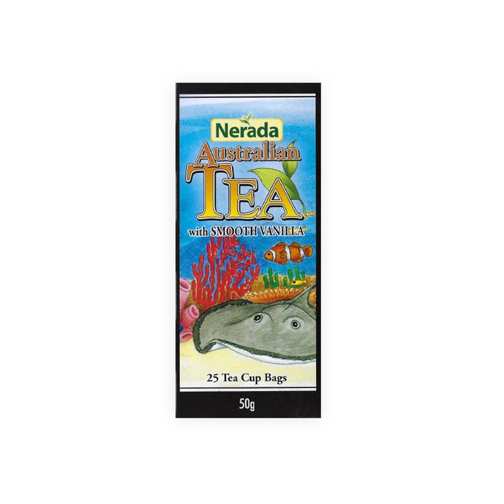 Australian Reef Themed Black Tea with Smooth Vanilla 25 Pack