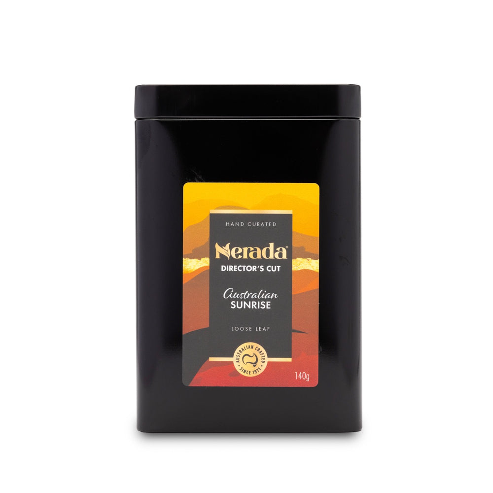 Director's Cut Sunrise Black Tea with Lemon Myrtle 140g Tin