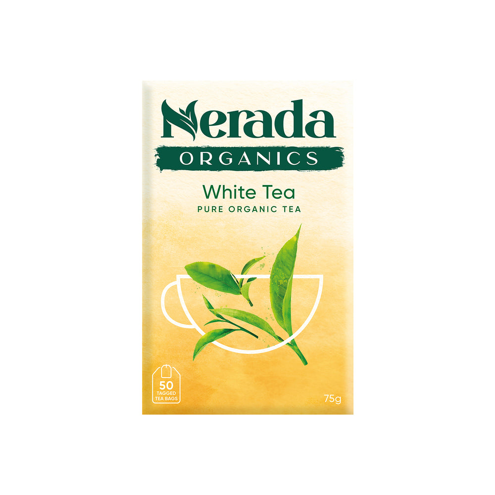 White Tea Pure Organic 50 Pack