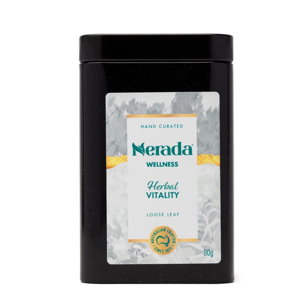 Wellness Vitality Tea Loose Leaf 80g Tin