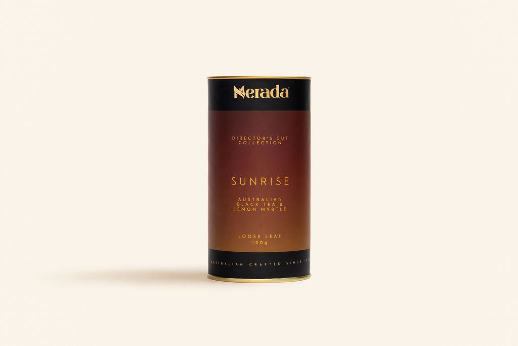 Director's Cut Sunrise Black Tea with Lemon Myrtle Loose Leaf 100g Canister
