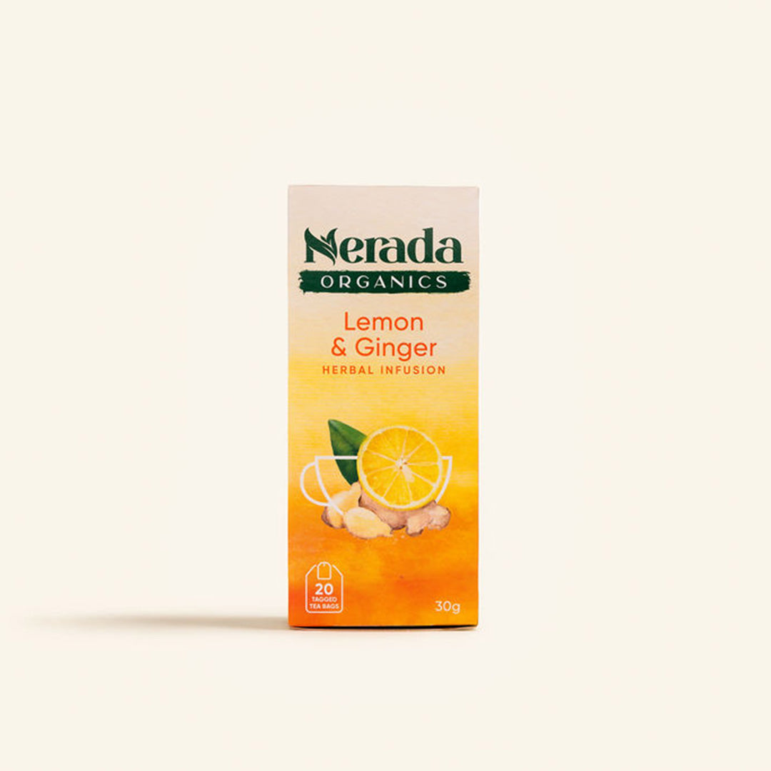 Organics Lemon & Ginger Tea Bags 20 Pack