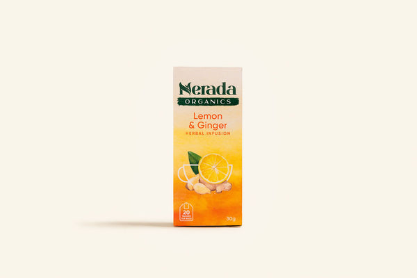 Organics Lemon & Ginger Tea Bags 20 Pack
