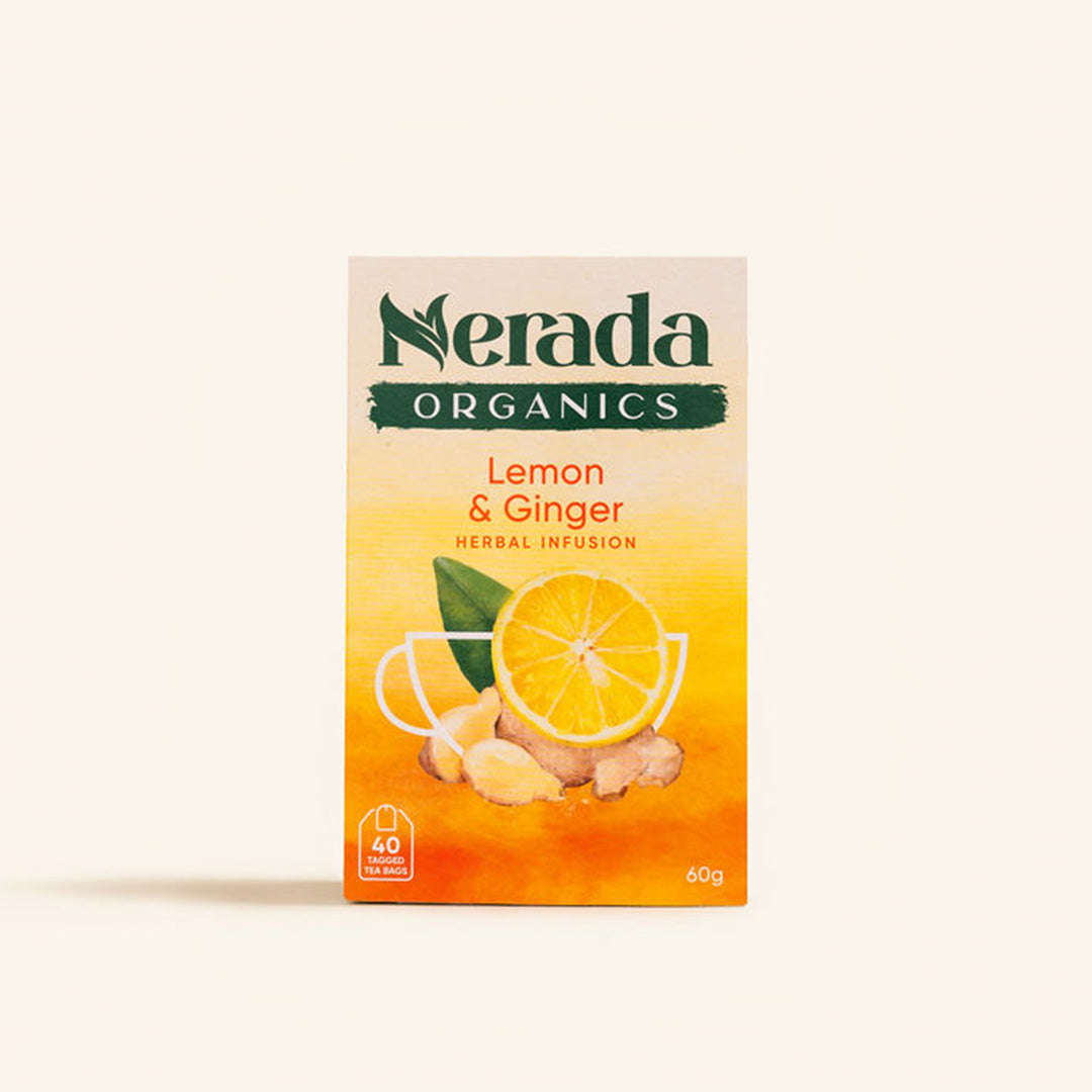 Organics Lemon & Ginger Tea Bags 40 Pack