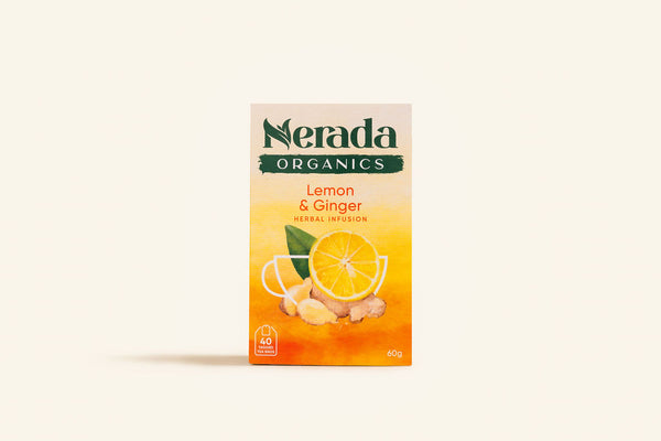 Organics Lemon & Ginger Tea Bags 40 Pack