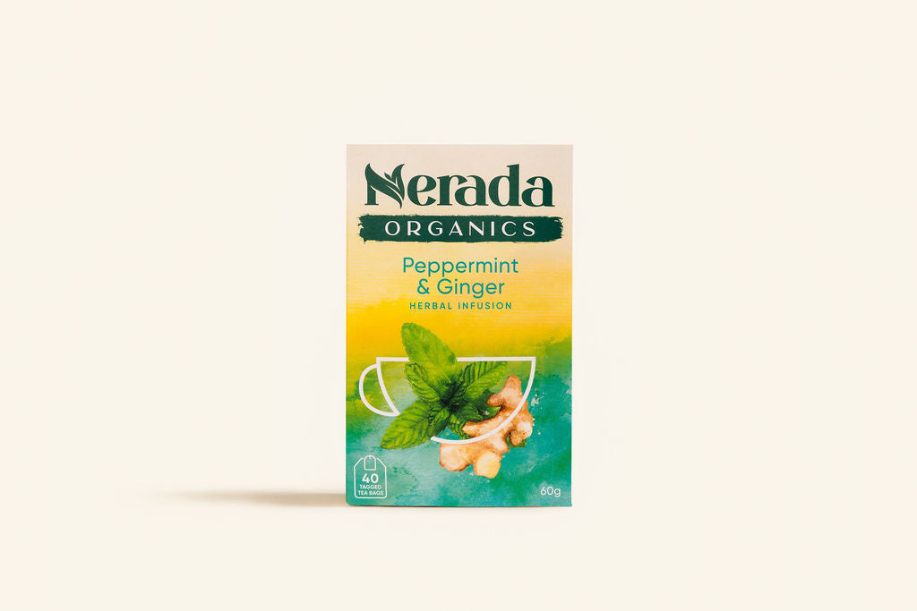 Organics Peppermint & Ginger Tea Bags 40 Pack