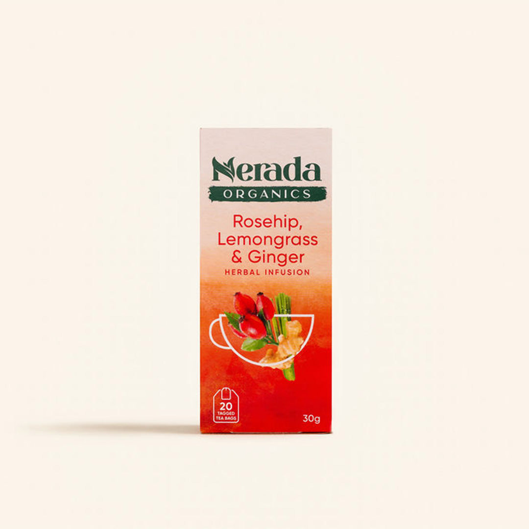 Organics Rosehip, Lemongrass & Ginger Tea Bags 20 Pack