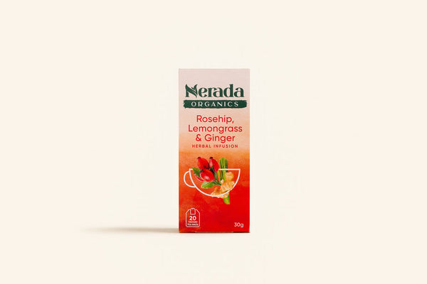 Organics Rosehip, Lemongrass & Ginger Tea Bags 20 Pack