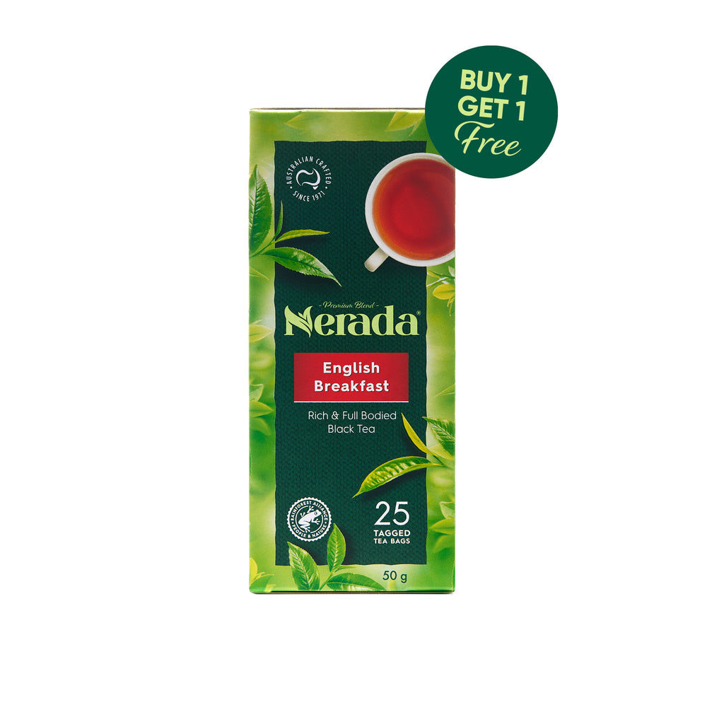 English Breakfast Tagged Tea Bags