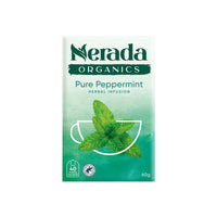Pure Peppermint Organic Tea Bags 40 pack