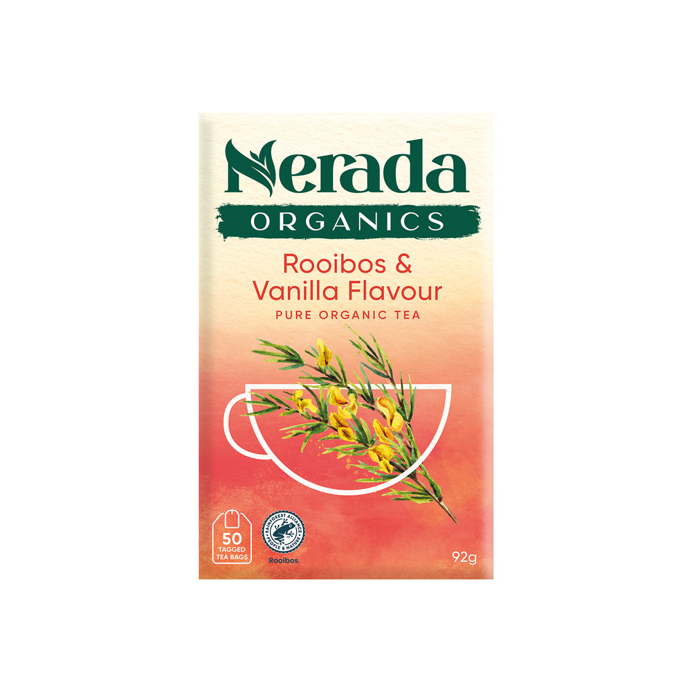 Rooibos & Vanilla Pure Organic Tea Bags 50 pack