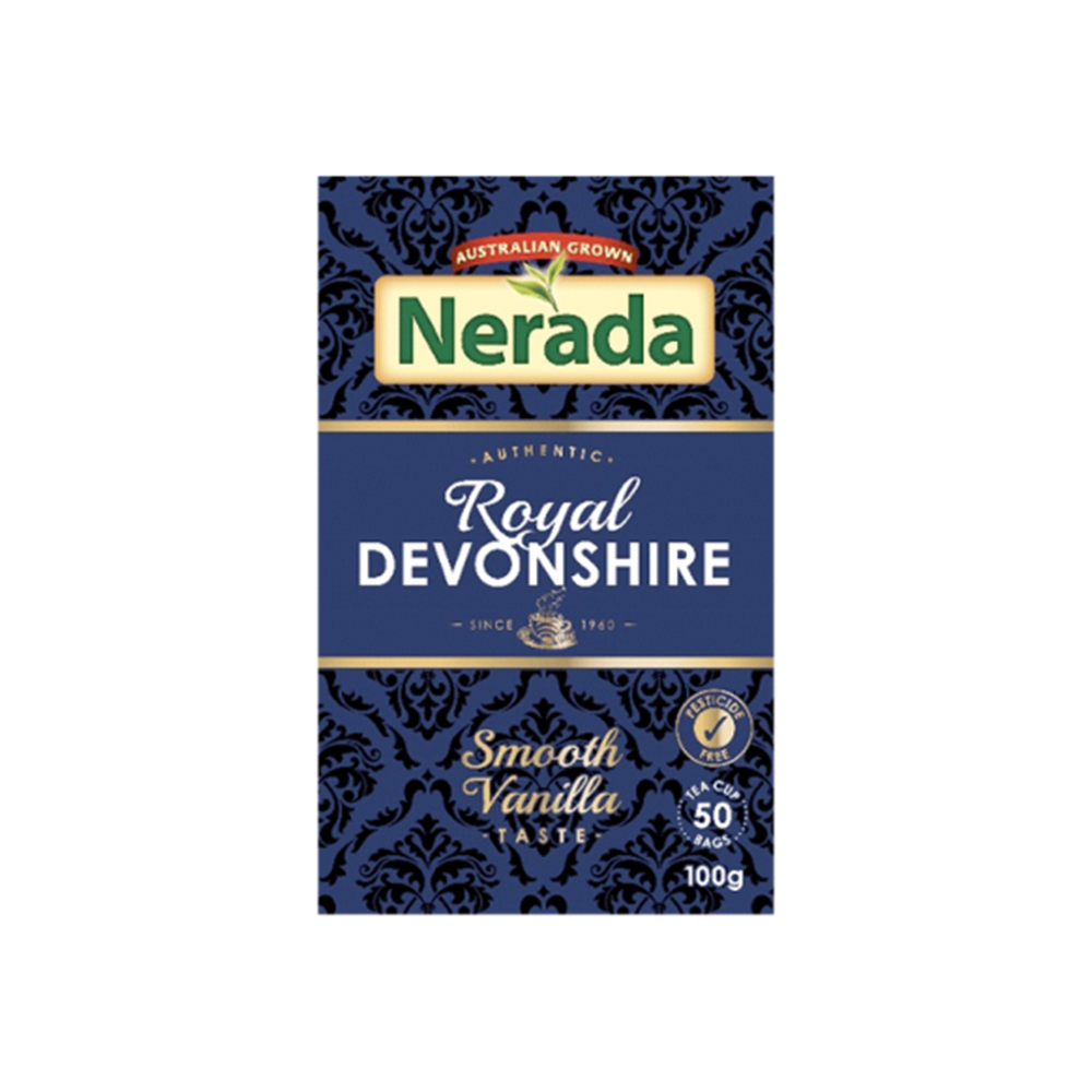 Royal Devonshire Smooth Vanilla Tea 50 Pack