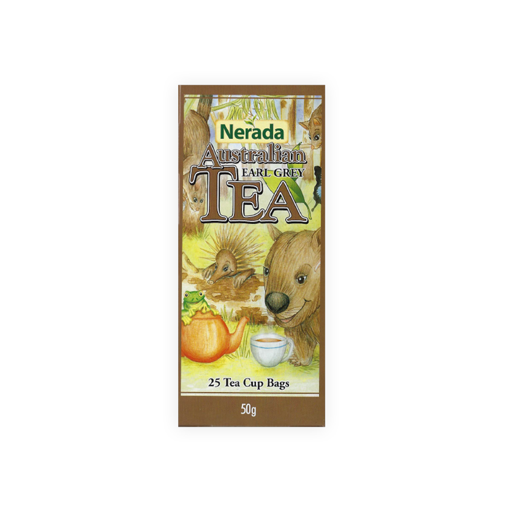 Australian Wombat Themed  Earl Grey Tea 25 Pack